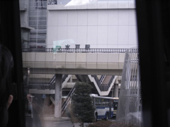 MitoTour20090322 水戸駅（車内から）